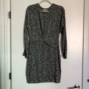 Express One Eleven Long Sleeve Dress